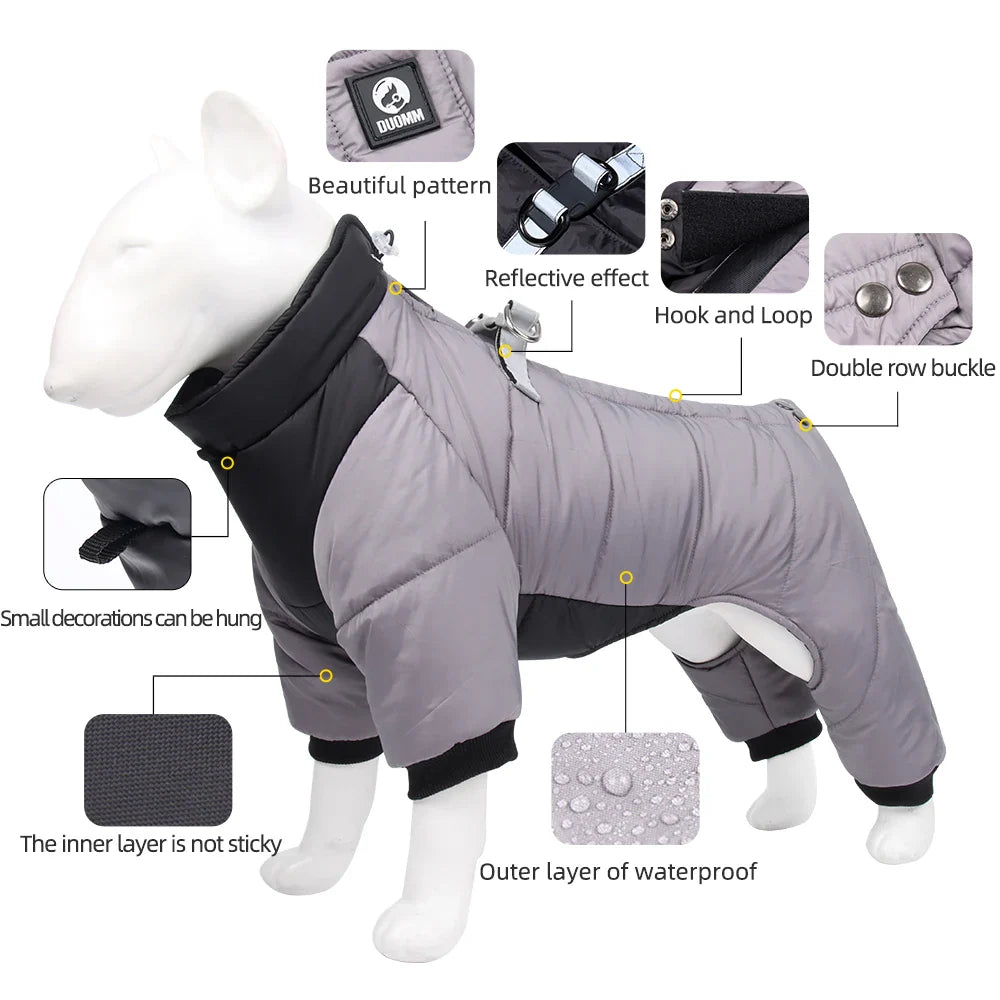 Cozy Waterproof Dog Jacket